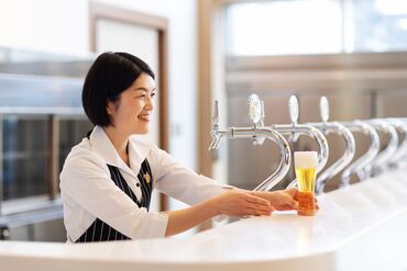 キリンアンドコミュニケーションズ株式会社　※キリンビール福岡工場 キリンビール工場の"キャスト"の一員として
試飲ビールの提供などをお任せします★