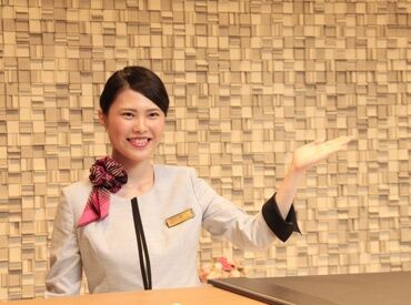 リッチモンドホテル福島駅前 憧れのホテル業界にチャレンジ*。
ほとんどが未経験スタートです！
接客スキルやマナーなど、
働きながら学べることがたくさん♪