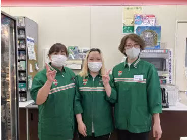安心＆ド定番のコンビニバイト◎
見慣れた「セブン」で働こう♪
福利厚生ももちろんしっかり充実してます！