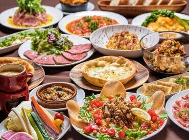 ◆豊富なメニュー◆
メニューの中から
絶品まかないも無料で食べられます！