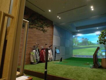 これからゴルフをもっと上手になりたい方必見◎
従業員の特典で時間外に練習出来ます♪
