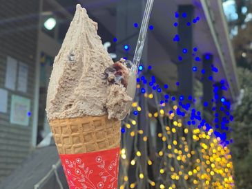 服部牧場　アイス工房CASALINGA ★口コミでも話題のお店★
新鮮なミルクをた～っぷり使用♪
食べた瞬間に思わず笑顔がこぼれちゃう、牧場自慢のジェラートです◎