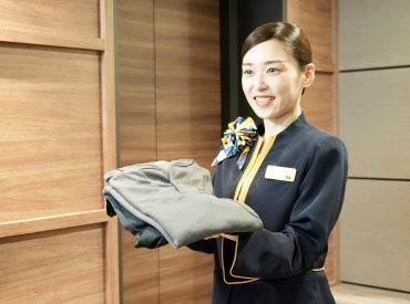 ＜働きやすい環境が整っています！＞
長く安定して働いているスタッフばかり♪
居心地の良さが魅力のホテルですよ!!
