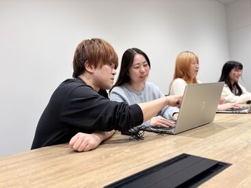 サポート体制もバッチリ◎
オフィスワークが未経験でも電話対応もないので安心♪
シフト希望も柔軟に対応します★