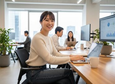 株式会社インバウンドプラットフォーム ＼未経験スタート歓迎／
オフィスワークにチャレンジしたい！
その気持ちがあれば大歓迎です◎
一緒に”初挑戦”してみましょう