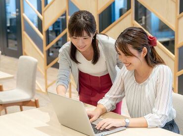 入社後サポートあり！
困ったときは先輩や社員にスグ聞けます◎
※画像はイメージ