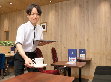 落ち着いた店内で憧れのカフェバイトしませんか？