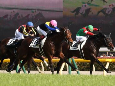 競馬セキュリティサービス株式会社 中京営業所　勤務地：中京競馬場 20～40代のスタッフさんも活躍中☆
年齢層も幅広いのでどの世代の方でもなじみやすい！