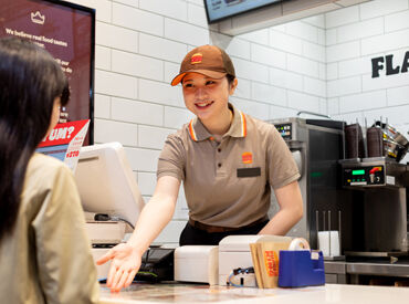 バーガーキング 川越クレアモール店　※2026年3月オープン ★ オープニング大募集 ★
みんな同じスタートなので、わからないことも相談しやすい♪
丁寧なサポート＆マニュアルもご用意◎