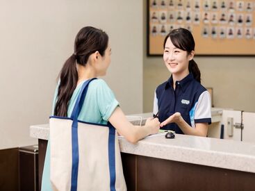 セントラルフィットネスクラブ亀有 ≪スポーツの知識や経験は不要！≫
運動が苦手でも大丈夫☆
インストラクターや受付など、アナタの働く場所は相談可能◎