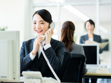 札幌市役所内での勤務だからこそ、安定して長く働けます◎
人と話すのが好きな方、大歓迎です★
※イメージ画像