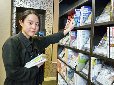 メディアカフェポパイ 三宮店 ＼社割で、こんなにもお得♪／
[1]最新のマンガが読み放題
[2]24時間、無線LAN使用・スマホの充電し放題
