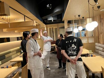 業務時間外はひょうきんなスタッフさんが多いです^^
オン/オフの切り替えがばっちり◎