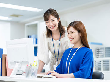 ＜＜ 男女ともに活躍中！！ ＞＞
服装・髪色やピアスなどオシャレも自由なので、
好きにファッションを楽しみながら働けます♪