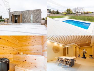 Hackberry Holiday Home（ハックベリーホリデーホーム） 貸し別荘の室内のご紹介♪暖炉のあるオシャレな室内、サウナとプールも完備しています。