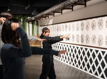 SAMURAI NINJA MUSEUM Asakusa Tokyo 未経験の方も応募大歓迎！
卒業が決まった学生もぜひご応募ください◎