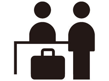 ＜語学力が活かせる＞
海外のお客様もご利用されることがあります◎
もちろん日本語以外話せなくてもOK♪