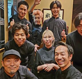 黒家 上野町店 スタッフみんなが仲良し♪地元の方にも、スタッフにも愛されるお店です★*