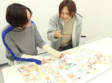 20~40代の女性スタッフが中心に活躍中!
かわいい商材に囲まれた楽しい職場です!