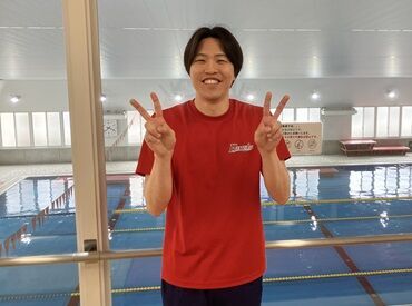 はるおかスイミングスクール 熊本校 ＼採用担当です♪／
お仕事で分からないことや
シフトの希望があれば何でもご相談下さい！