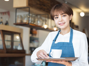 株式会社プレンティー（勤務地：キャンプコートニー） コーヒー好きにピッタリ◎
コーヒーショップで接客や調理などのお仕事をしませんか？
※イメージ画像
