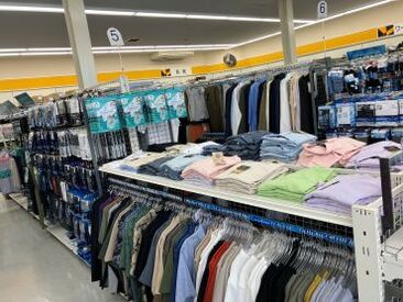 ワークマン 豊中勝部店 5月はお店が落ち着いているので、スタートにピッタリ◎
30～50代主婦さんが活躍中！
長～く続けたい方におすすめです♪