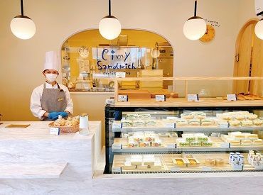 ★うれしい特典★
ロスになってしまったサンドウィッチは持ち帰りOK!
パン好きさんには天国かも…♪