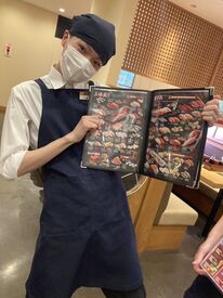 回転寿司　鼓響（こきょう）燕三条店 《お試しからスタートもOK》みんな和気あいあい活躍中◎日替わりの”寿司まかない丼”がなんと無料っ☆これはウレシイ♪