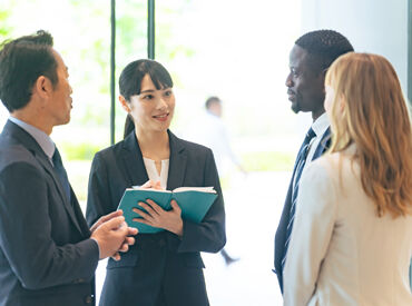 GRAND IMPERO株式会社 ＼英語を武器に世界で活躍！／
頑張った分だけ、昇給も叶います♪
風通しよく働きやすい会社です◎
※イメージ画像