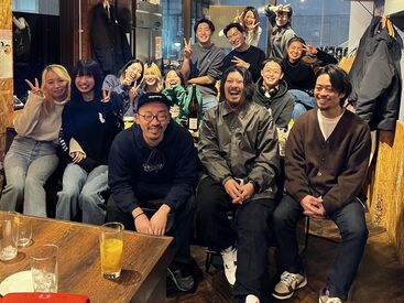 定期的に交流の場を設けているので
バイト先で新しい友達も作れちゃう♪