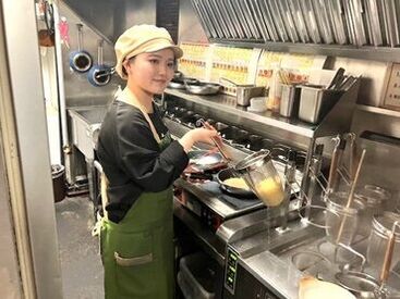 ポポラマーマ　綾瀬店 パスタなどの絶品まかないが食べられる♪
フォロー体制充実でバイトデビューにもぴったり!
週1日から授業終わりなどにシフトIN★