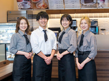 カフェ・ド・クリエ ホピタル 豊橋市民病院店 「学校帰りに働きたい！」「しっかり稼ぎたい！」など…都合に合わせて働き方を調整します◎