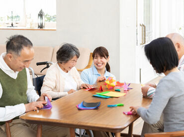 ☆レジェンドスタッフなら…☆
豊富な案件と万全のフォロー体制！
介護デビューでも安心◎