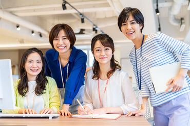 採用までWEB面接メインです!
しっかりサポートしてくれるので、安心してご応募ください◎