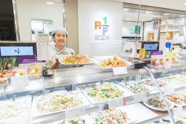 サポート体制バッチリなので接客や販売の経験がなくても大丈夫です◎