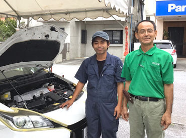 ＼こんな方にもピッタリ／
●車やタイヤに興味がある
●体を動かす仕事が好き
●誰かの役に立つ仕事がしたい　etc.