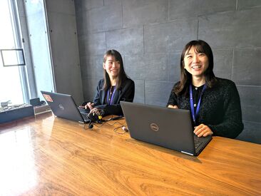 \フォロー体制バッチリ★/
未経験の方も安心してスタートできるよう、フォロー体制はしっかり完備しています◎