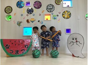 自然いっぱいの園で、子どもたちに寄り添う保育★
働きやすさと温かい環境が魅力です♪