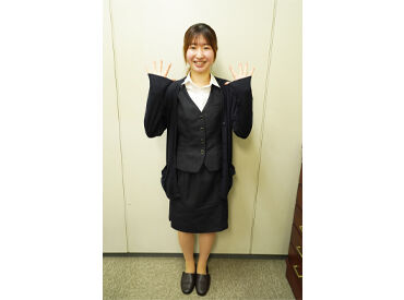 制服貸与！
髪型・髪色自由でオシャレも楽しめます♪
その他身だしなみで気になることがあればご相談ください◎