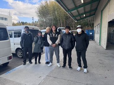 軽量物メインのため体の負担も少なめ！
退職者も過去2年で1名のみと定着率も抜群です♪
※写真はイメージ