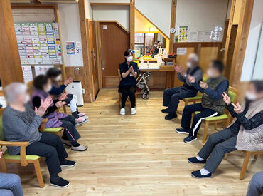 「社会福祉士の資格を活かしたい」
「以前、デイサービスで働いたことがある」
など、資格や経験を活かして働きたい方優遇◎