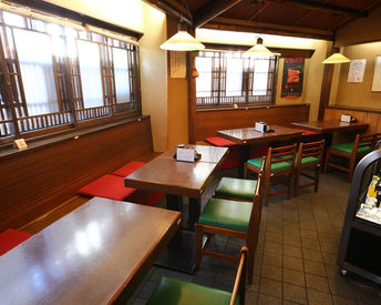 きれいな店内♪
「美味しかった～、また来ますね」
そんなお客様の声が嬉しい◎