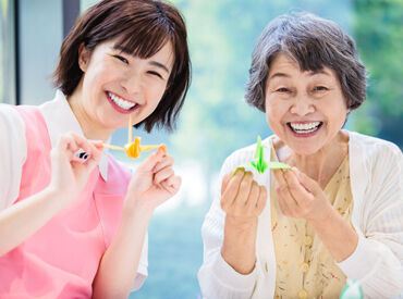 ユースタイルホーム 高座渋谷(GH) 40～60代のスタッフ活躍中！無資格&未経験OK♪
最初は施設の清掃・調理補助・入居者様との対話をお任せ★