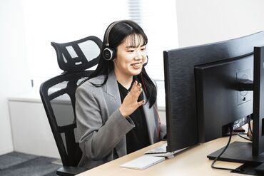 一緒に始める仲間もたくさん!
未経験でも安心の研修あり◎
WEB面談OK