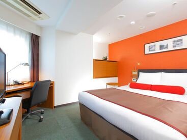 ホテルマイステイズ蒲田 ＼働きながらスキルもUP♪／
言葉遣いや対応力、観察力などが身につく！
社会人に向けてのスキルUPもできます♪
