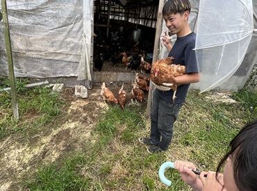 ■自社農場(Foryouふぁーむ)
産地などに見学へ出向くこともあります！店舗だけでは味わえない貴重な体験です♪