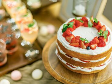 ★サプライズのお手伝いができる★
記念日にご利用いただくお客様もいます。
一緒に幸せのお手伝いをしませんか？？