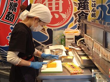 磯丸水産食堂 ジ・アウトレット湘南平塚 ＼学生・主婦(夫)さんも歓迎★／
フードコートのお店なので
グルグル動き回る必要もありません◎