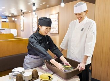 回転寿司みさき 仙台クリスロード 未経験・お仕事デビューOK！
主婦(夫)・学生・フリーター・シニアまで歓迎★
シフトの相談は気軽にOKです♪