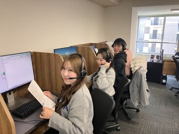 20・30代を中心に様々な方が活躍中！
風通しがよく、明るい雰囲気の職場で働いてみませんか◎